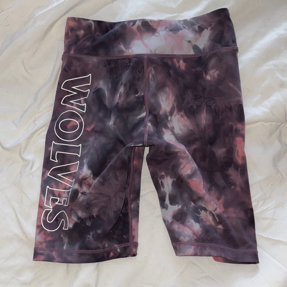 Darc Sport Wolves Tie-Dye Bike Shorts